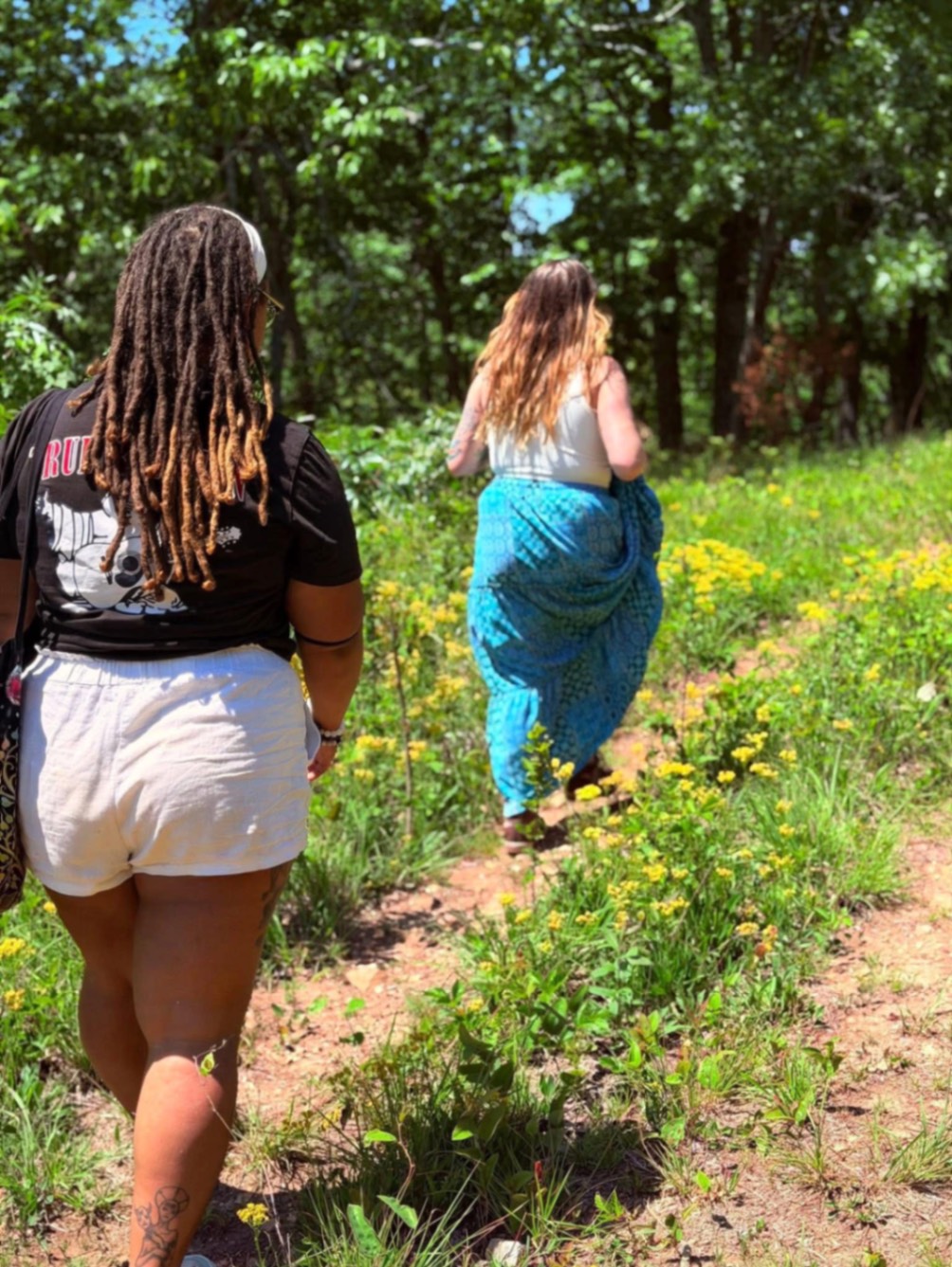 Walking the wildflower path together