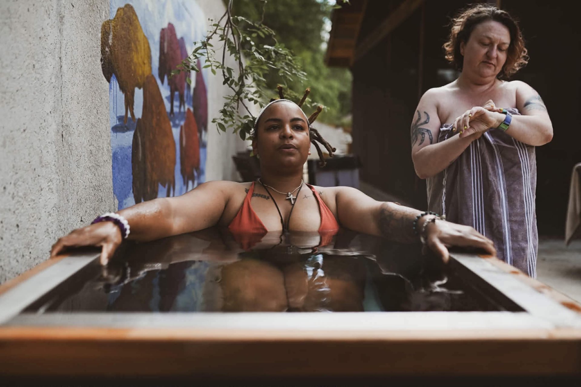 Strength in the cold plunge